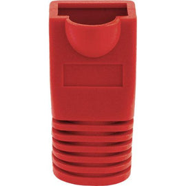 RJ45 Slip On Boot - 8.5mm - 50 Pack - Red - LowVoltageCables