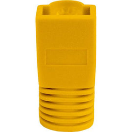 RJ45 Slip On Boot - 8.5mm - 50 Pack - Yellow - LowVoltageCables
