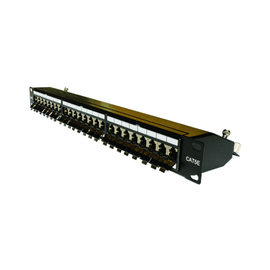 Cat5e Shielded 24 Port Patch Panel - Free Krone Tool - LowVoltageCables