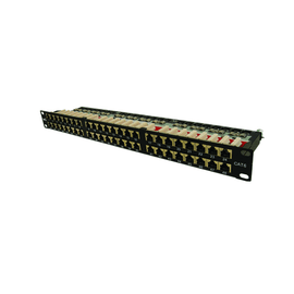 Cat6 48 Port Shielded  Patch Panel - Free Krone Tool - LowVoltageCables
