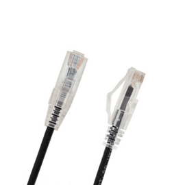 CAT6A 10G Slim Type Patch Cable - 1/2ft (6in.) - LowVoltageCables