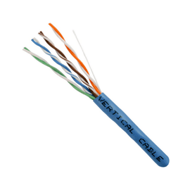 CAT6A Slim Type Stranded CM Rated - Blue - Low Voltage Cables