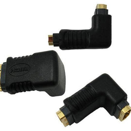 HDMI Female to HDMI Female 90º Adapter - LowVoltageCables
