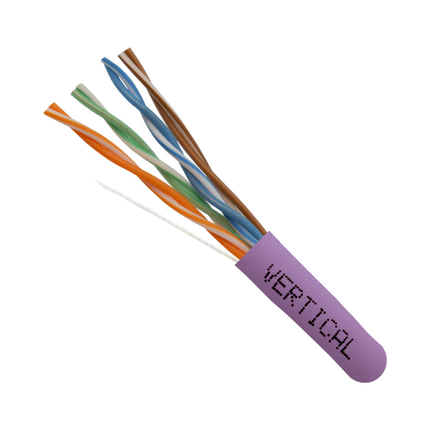 CAT5E 350Mhz Ethernet Cable Plenum Rated - ETL Listed