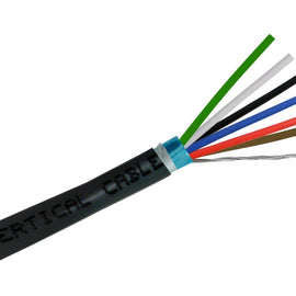 22AWG 6 Conductor Shielded Security Cable - Direct Burial - 500ft.