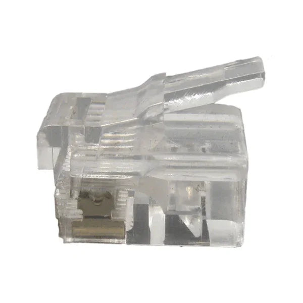 CAT3 RJ12 Modular Plug - 6P 6C - LowVoltageCables