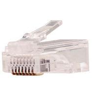 CAT5E Shielded RJ45 Feed Through Modular Plug - 100 Pack - LowVoltageCables
