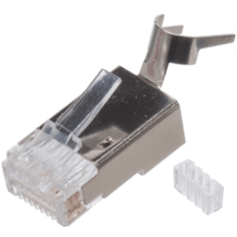 CAT6 and CAT6A Shielded RJ45 Modular Plug - 100 Pack - LowVoltageCables