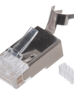 CAT6 and CAT6A Shielded RJ45 Modular Plug - 100 Pack - LowVoltageCables