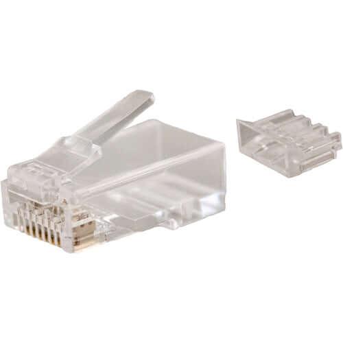 CAT6A RJ45 Slim Type Modular Plug - 100 Pack - LowVoltageCables