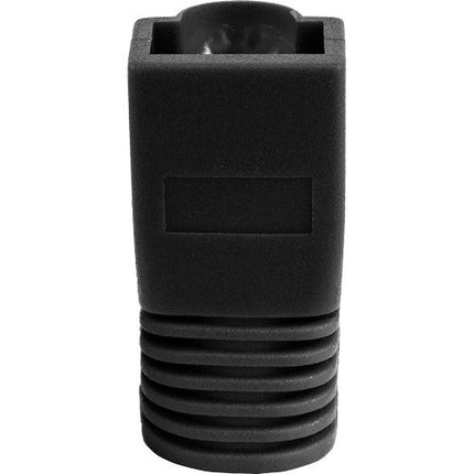 RJ45 Slip On Boot - 8.5mm - 50 Pack - Black - LowVoltageCables