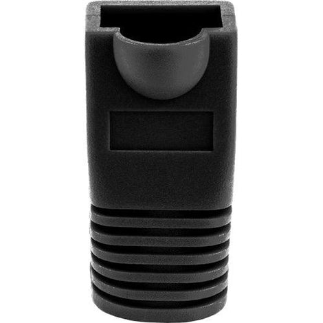RJ45 Slip On Boot - 8.5mm - 50 Pack - Black - LowVoltageCables
