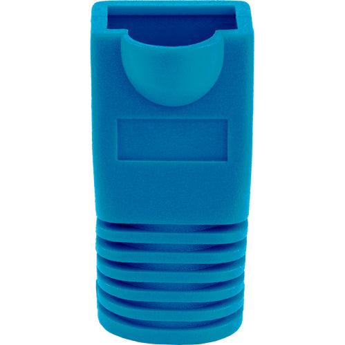 RJ45 Slip On Boot - 8.5mm - 50 Pack - Blue - LowVoltageCables