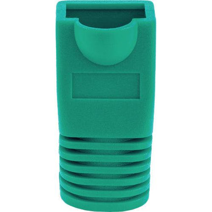 RJ45 Slip On Boot - 8.5mm - 50 Pack - Green - LowVoltageCables