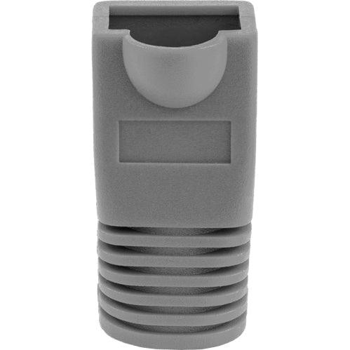 RJ45 Slip On Boot - 8.5mm - 50 Pack - Gray - LowVoltageCables