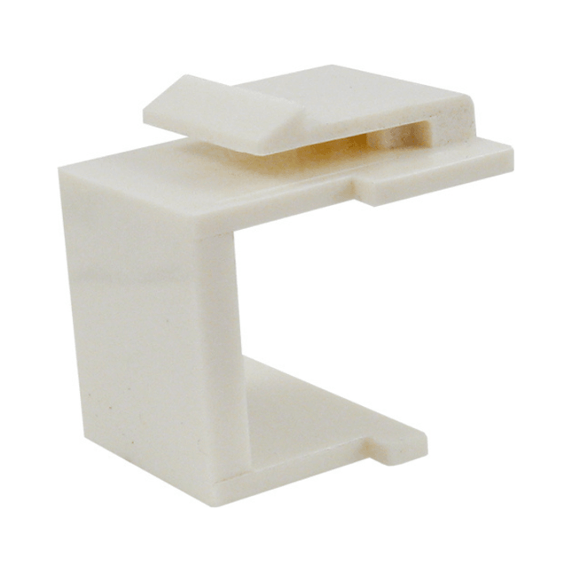 Blank Keystone Insert - Almond - LowVoltageCables