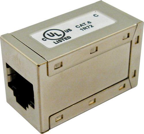 Cat6 Shielded Inline Coupler - LowVoltageCables