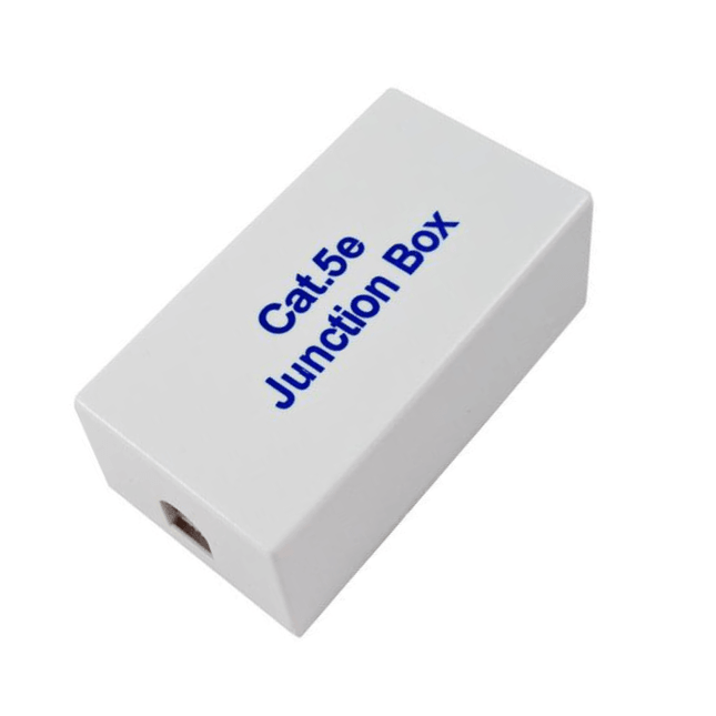 Cat5E Junction Box - White - LowVoltageCables