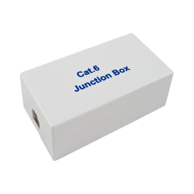 Cat6 Junction Box - White - LowVoltageCables