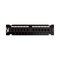 Cat5e 12 Port Mini Patch Panel with Bracket - LowVoltageCables
