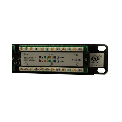 Cat5e 24 Port Patch Panel - LowVoltageCables