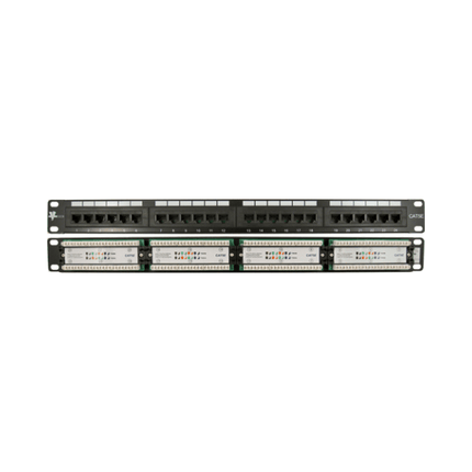 Cat5e 24 Port Patch Panel - LowVoltageCables