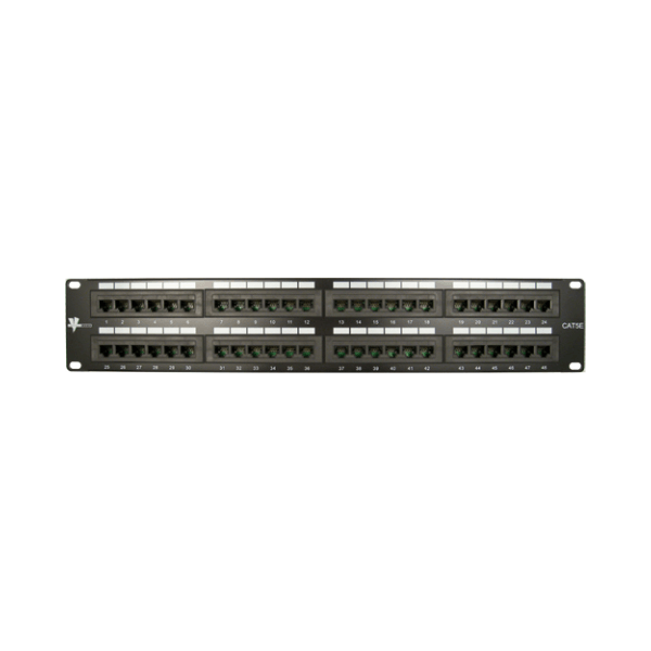 Cat5e 48 Port Patch Panel - LowVoltageCables