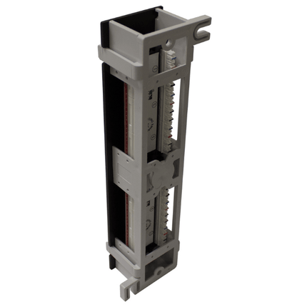 Cat6 12 Port Mini Patch Panel with Bracket - LowVoltageCables