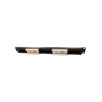 Cat6 12 Port Patch Panel - LowVoltageCables