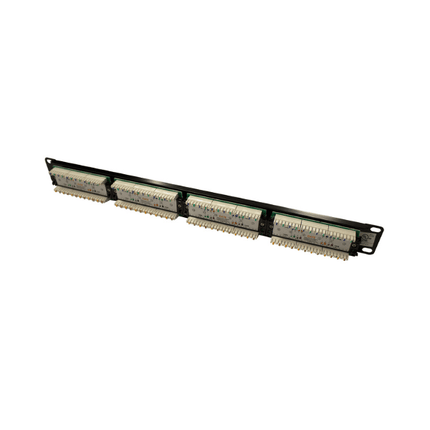 Cat6 24 Port Patch Panel - LowVoltageCables