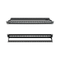 24 Port Blank Patch Panel with Support Bar- 1U - LowVoltageCables