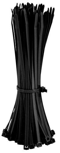 8" Cable Ties - 18lb - Black - 100 pcs - LowVoltageCables