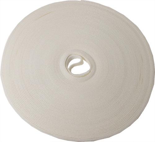 75' Roll Velcro Tie Wrap - 3/4" wide - White - LowVoltageCables
