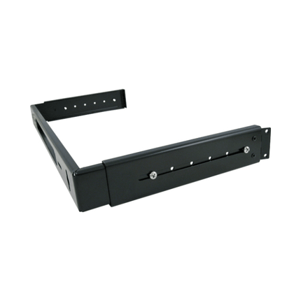 1U Hinged Adjustable Wall Mount Bracket - LowVoltageCables