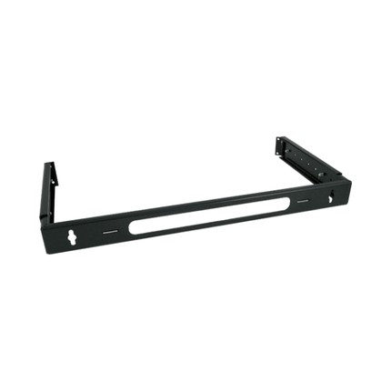 1U Hinged Adjustable Wall Mount Bracket - LowVoltageCables