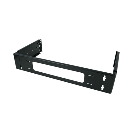 2U Hinged Adjustable Wall Mount Bracket - LowVoltageCables