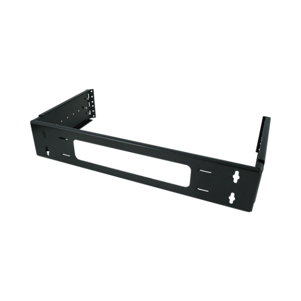 2U Hinged Adjustable Wall Mount Bracket - LowVoltageCables