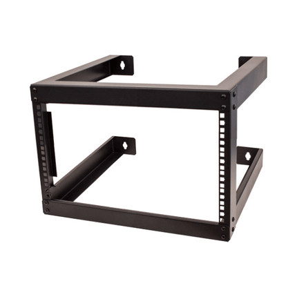 6U Open Wall Mount Frame Rack - 18" Depth - LowVoltageCables