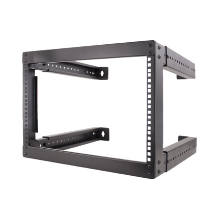 6U Open Wall Mount Frame Rack - LowVoltageCables