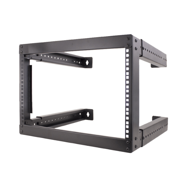 6U Open Wall Mount Frame Rack - LowVoltageCables