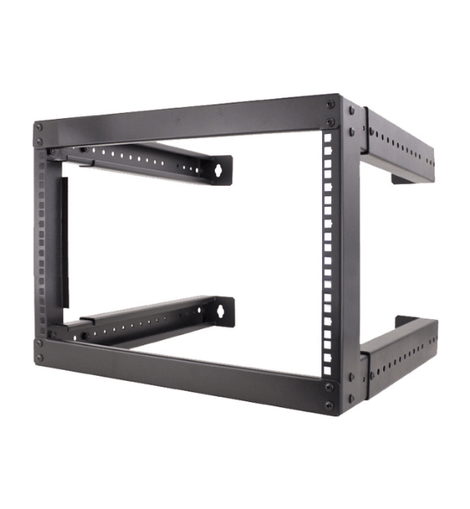 6U Open Wall Mount Frame Rack - LowVoltageCables