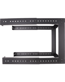 8U Open Wall Mount Frame Rack - LowVoltageCables
