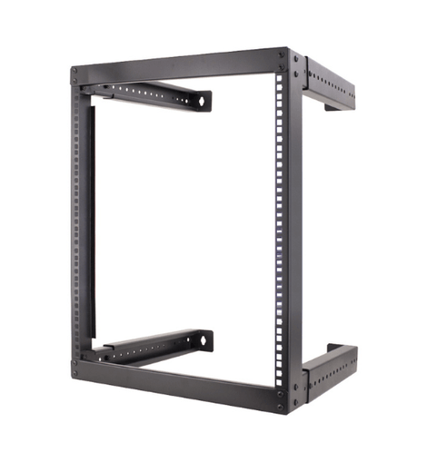 12U open wall mount frame rack – LowVoltageCables