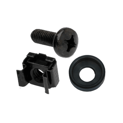 M6 Cage Nut  - Screws - Washer 50 pack - LowVoltageCables