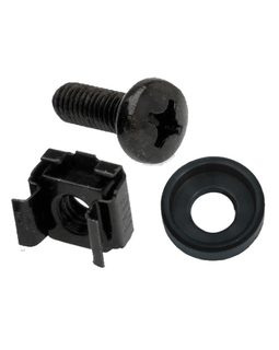 M6 Cage Nut  - Screws - Washer 50 pack - LowVoltageCables