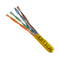 CAT5E 350Mhz Ethernet Cable Plenum Rated - Yellow - LowVoltageCables
