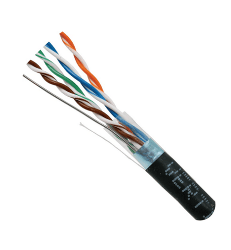 CAT5e Shielded Ethernet Cable Riser Rated - LowVoltageCables