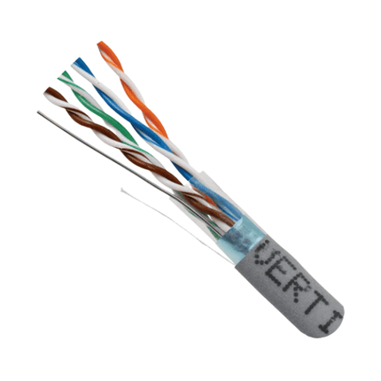 CAT5e Shielded Ethernet Cable Riser Rated - LowVoltageCables
