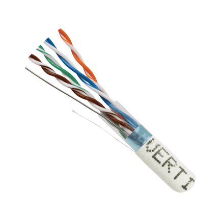 CAT5e Shielded Ethernet Cable Riser Rated - LowVoltageCables