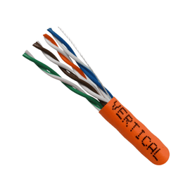 CAT5E Stranded Ethernet Cable CM Rated - Orange - LowVoltageCables